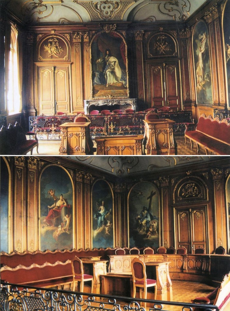 Grande chambre Palais de Justice du Parlement des Flandres de Douai