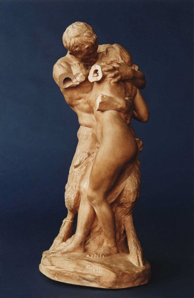 Lifestyle & More Amateurs de Sculpture décorative de Buste exclusifs en Pierre Artificielle Couleurs Antiques Hauteur 32 cm
