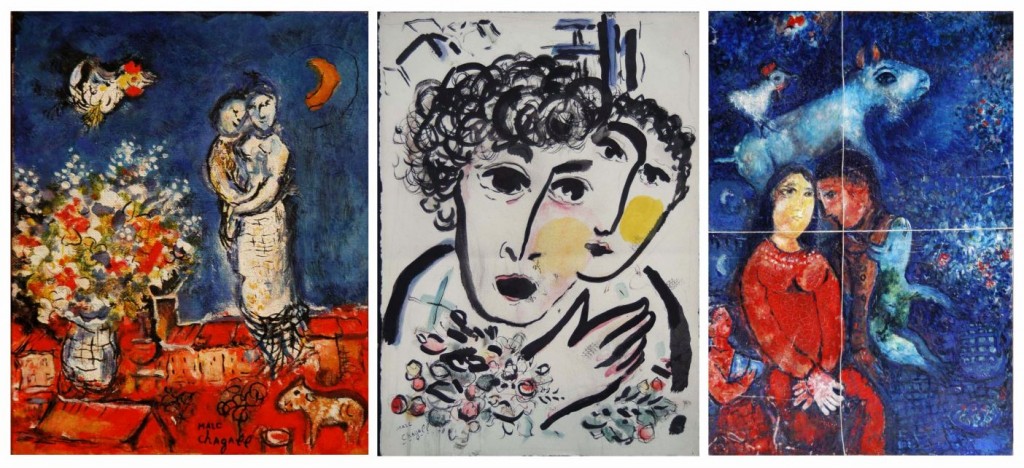 Faux d'après Marc Chagall (aff.Ribes)
