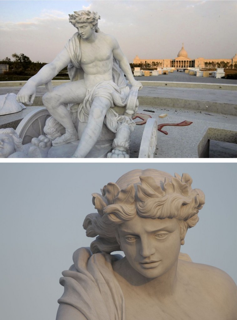 Fontaine du Bassin Apollon Chi Mei Reproduction en Marbre de Versailles_02