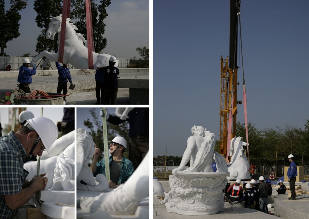 Fontaine du Bassin Apollon Chi Mei Reproduction en Marbre de Versailles_04