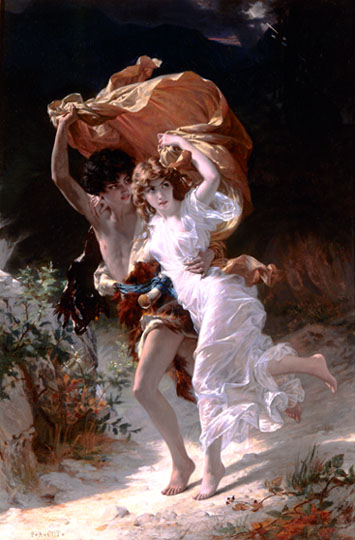 L'orage - Pierre-Auguste Cot (1837-1883)