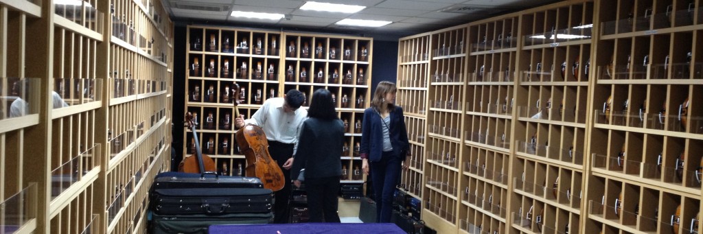 Violins Vault Chi Mei instruments