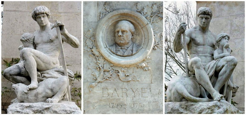 La Force et l'Ordre - monument de Barye - ile Saint Louis Paris