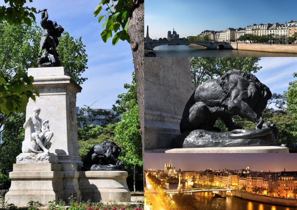 Monument de Barye à Paris 01