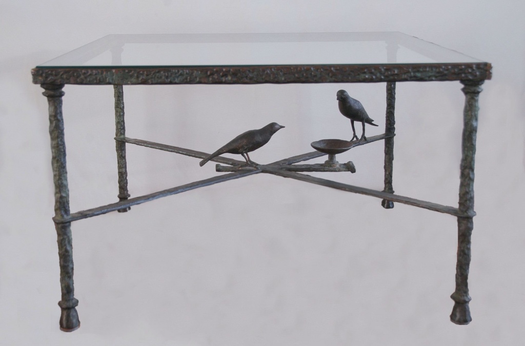 3 table aux oiseaux Diego Giacometti