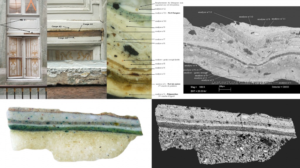 Micro prelevements - Paint samples